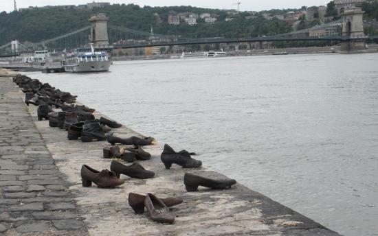 Shoes on the Danube